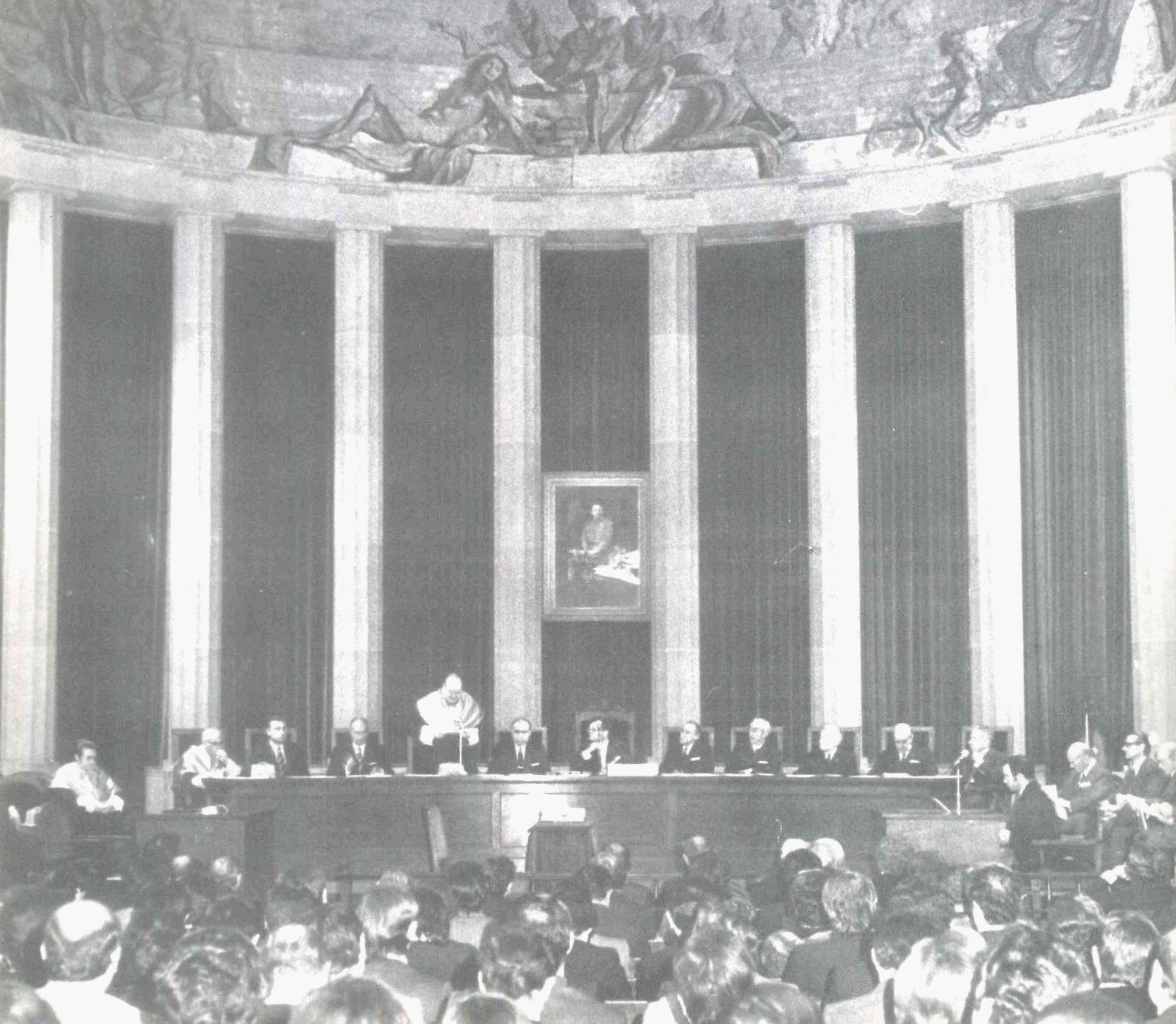 Inauguración oficial del curso académico 1974-1975